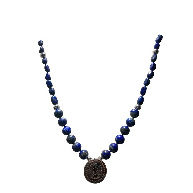 TAETHAI - Collar de plata 925 con Lapislázuli