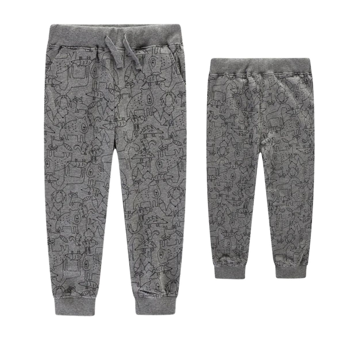 JUMP KIDS - Pantalon Buzo Niño 100% Algodón Animales Jump Kids
