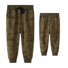JUMP KIDS - Pantalon Buzo Niño 100% Algodón Camiones