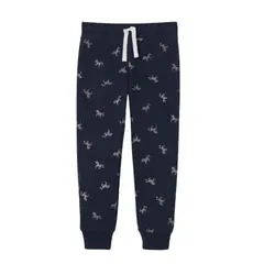 JUMP KIDS - Pantalon Buzo Niña 100% Algodón Unicornios