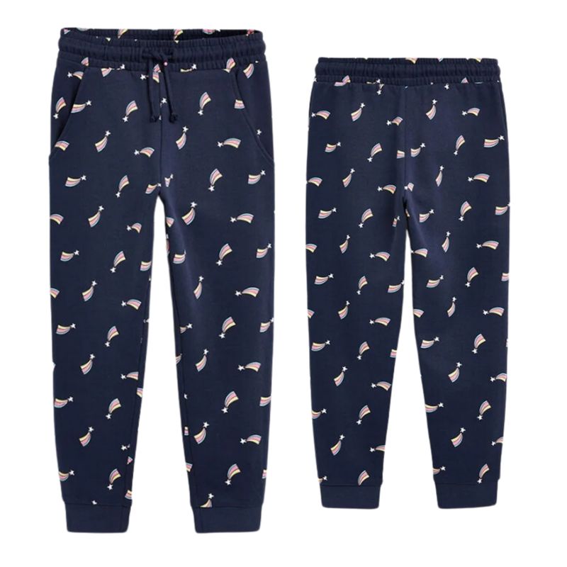JUMP KIDS - Pantalon Buzo Niña 100% Algodón Estrella Jump Kids