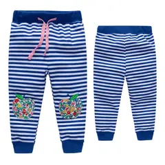 JUMP KIDS - Pantalon Buzo Niña 100% Algodón Manzanas