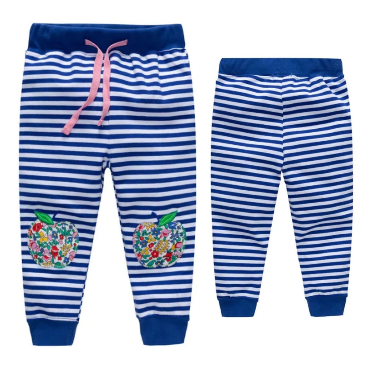 JUMP KIDS - Pantalon Buzo Niña 100% Algodón Manzanas Jump Kids