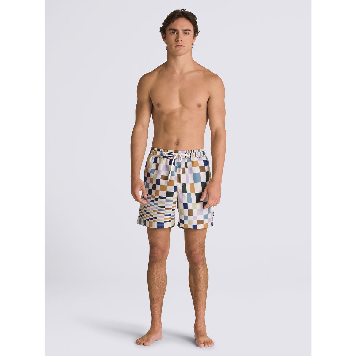 VANS - Traje De Baño Primary Print Elastic Blanco Hombre VANS