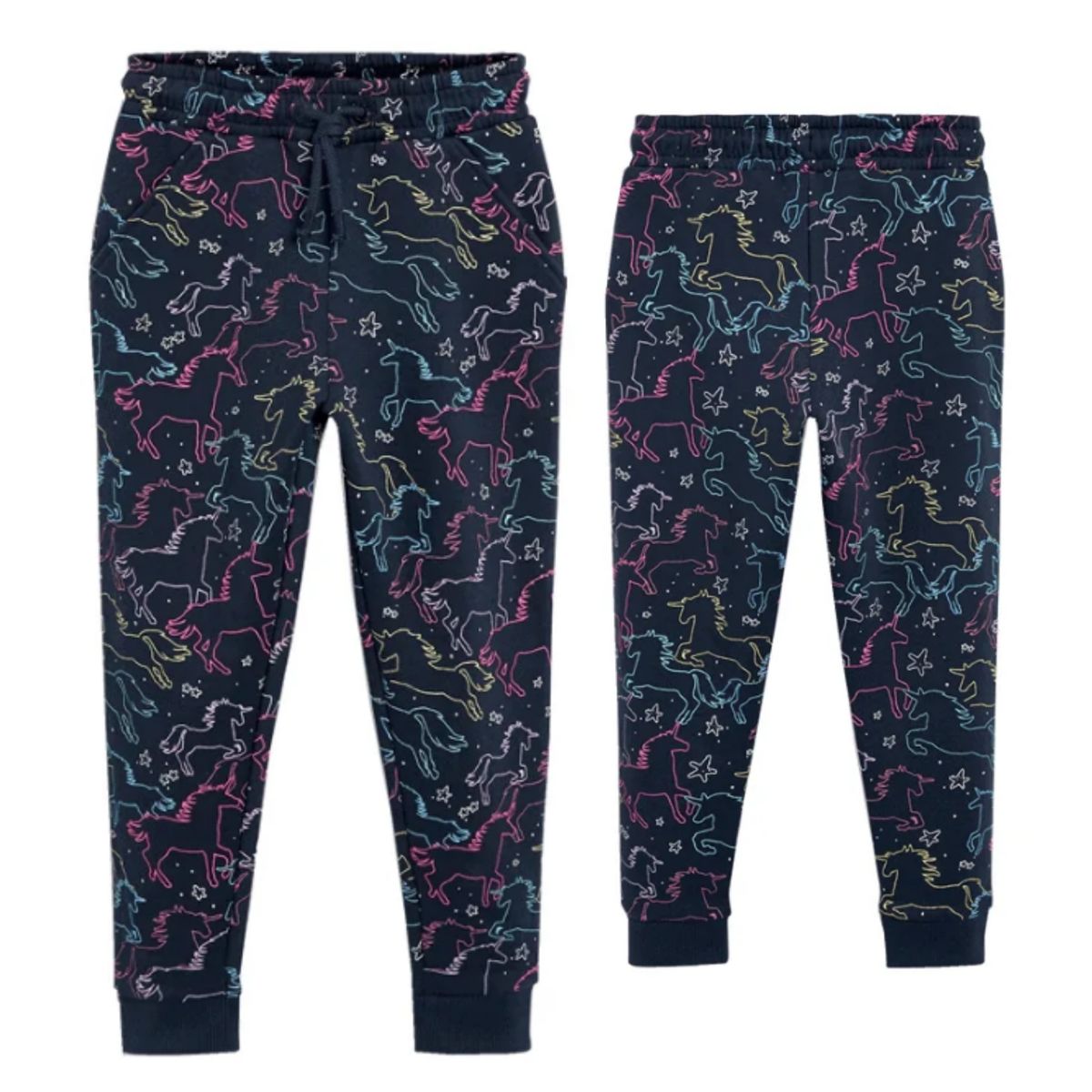 JUMP KIDS - Pantalon Buzo Niña 100% Algodón Unicornios Jump Kids