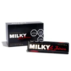 LA IBERICA - PACK X 10 CHOCOLATE EN BARRA MILKY 50G LA IBÉRICA