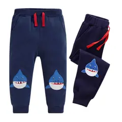 JUMP KIDS - Pantalon Buzo Niño 100% Algodón Tiburones