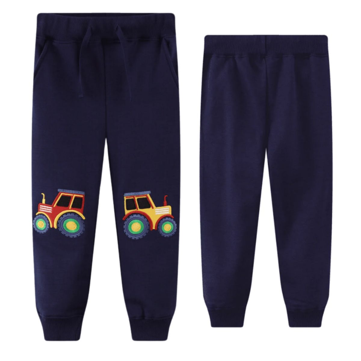 JUMP KIDS - Pantalon Buzo Niño 100% Algodón Tractor Jump Kids