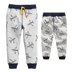JUMP KIDS - Pantalon Buzo Niño 100% Algodón Aviones