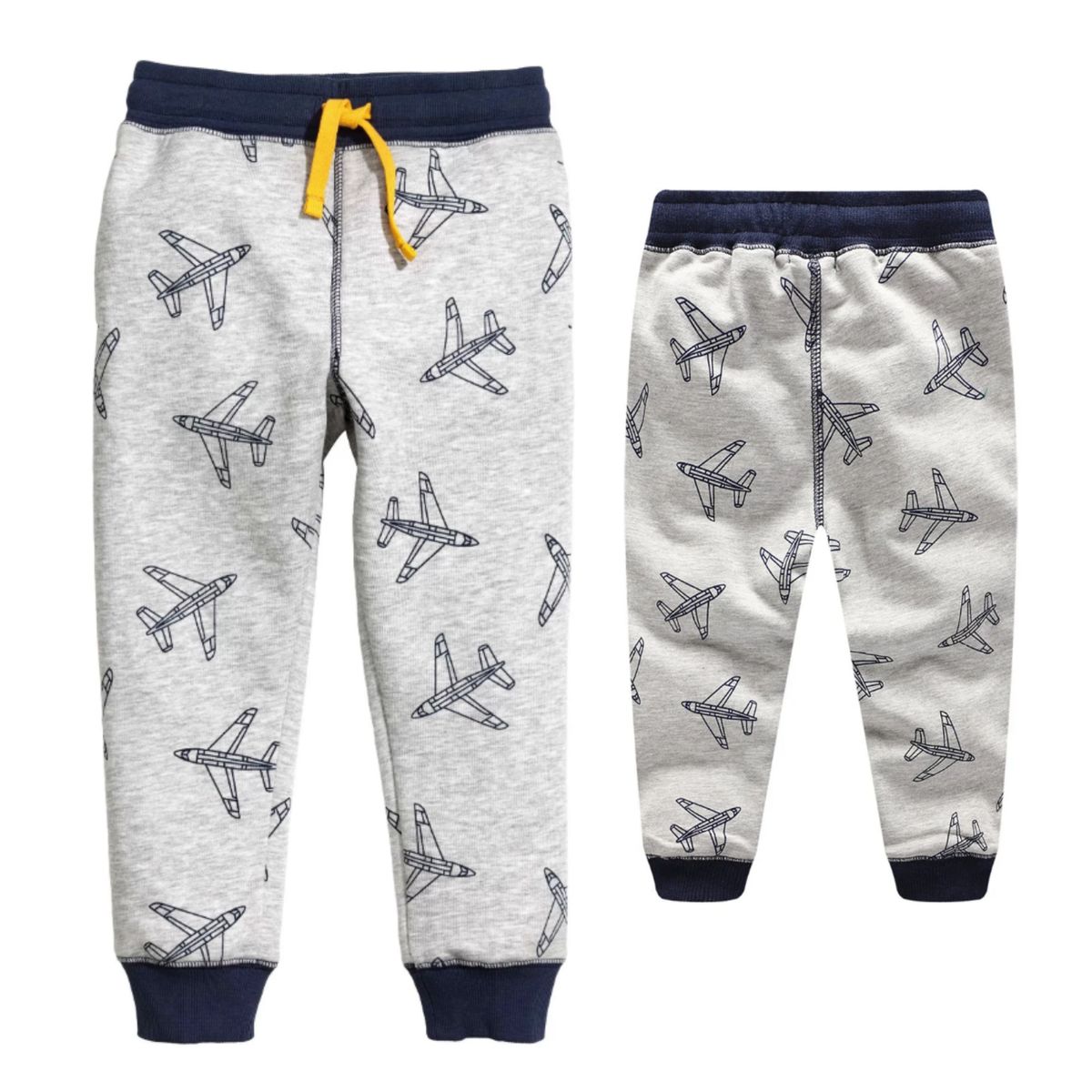 JUMP KIDS - Pantalon Buzo Niño 100% Algodón Aviones Jump Kids