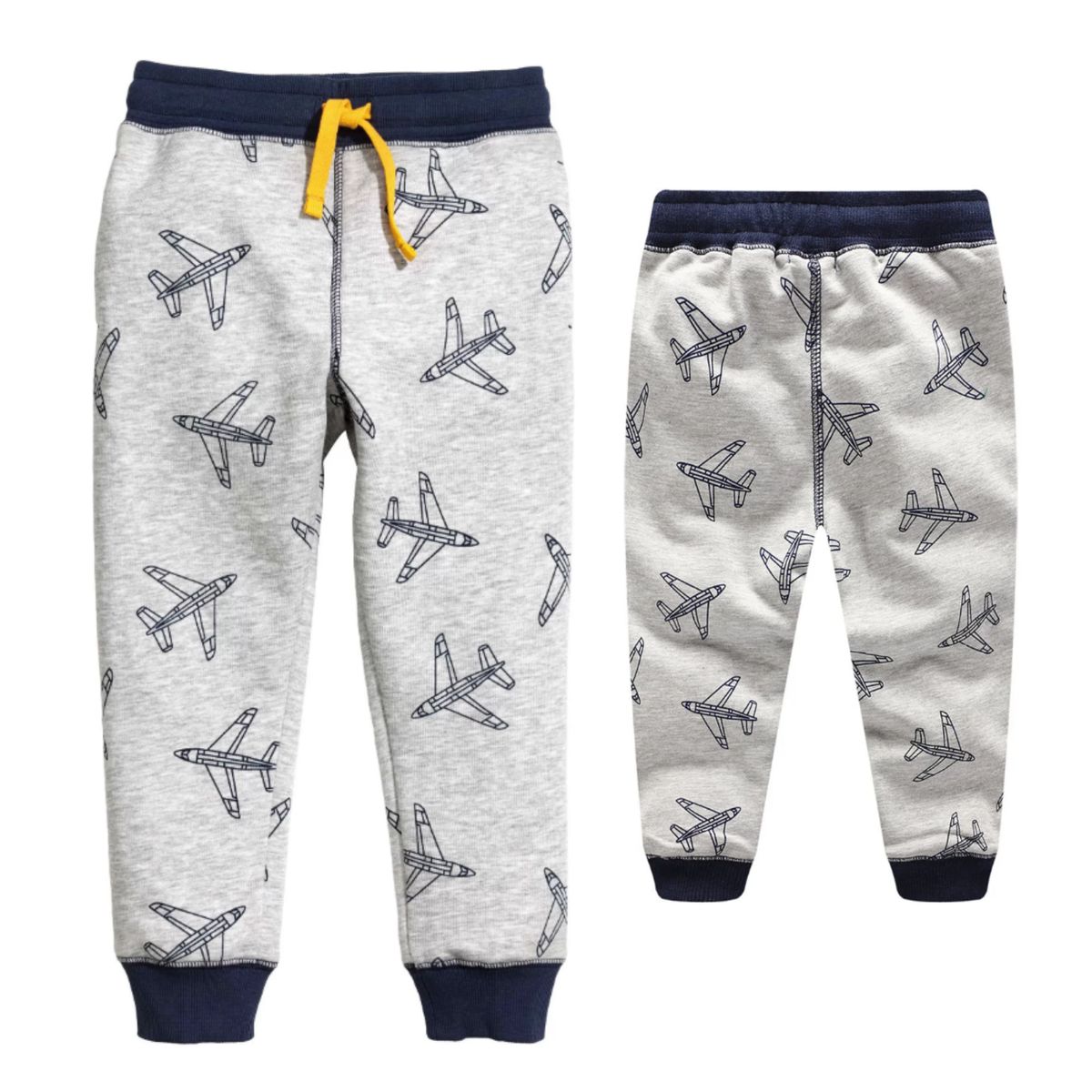 JUMP KIDS - Pantalon Buzo Niño 100% Algodón Aviones Jump Kids