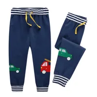 Pantalon Buzo Niño 100% Algodón Rayas Autos