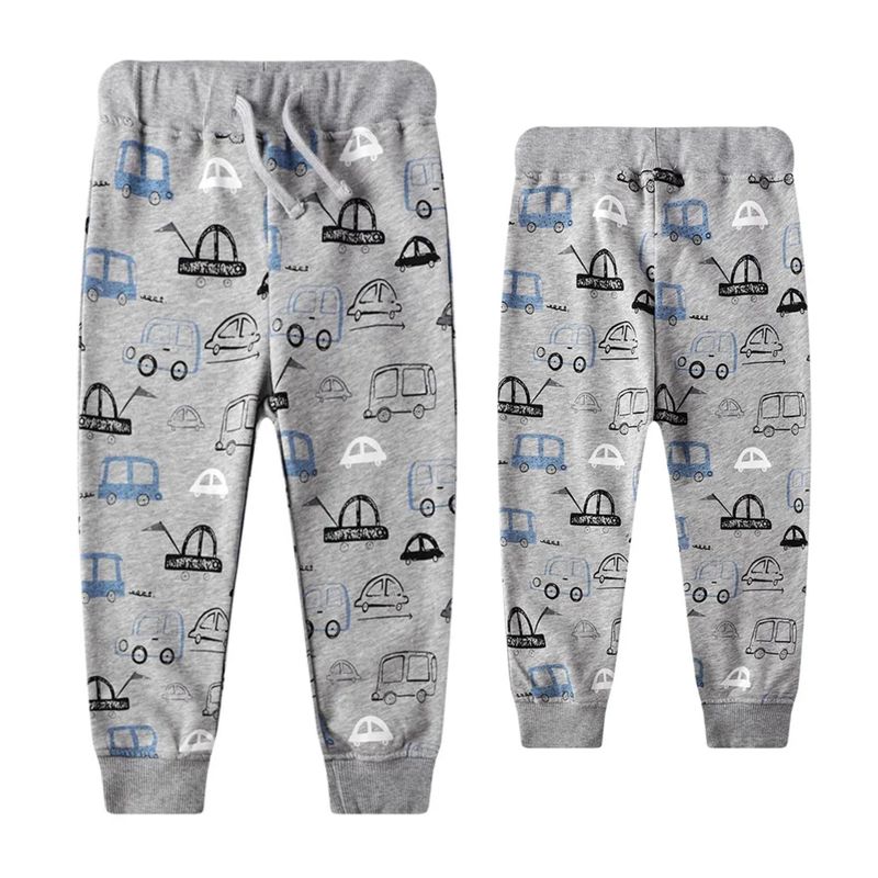 JUMP KIDS - Pantalon Buzo Niño 100% Algodón Autos Jump Kids