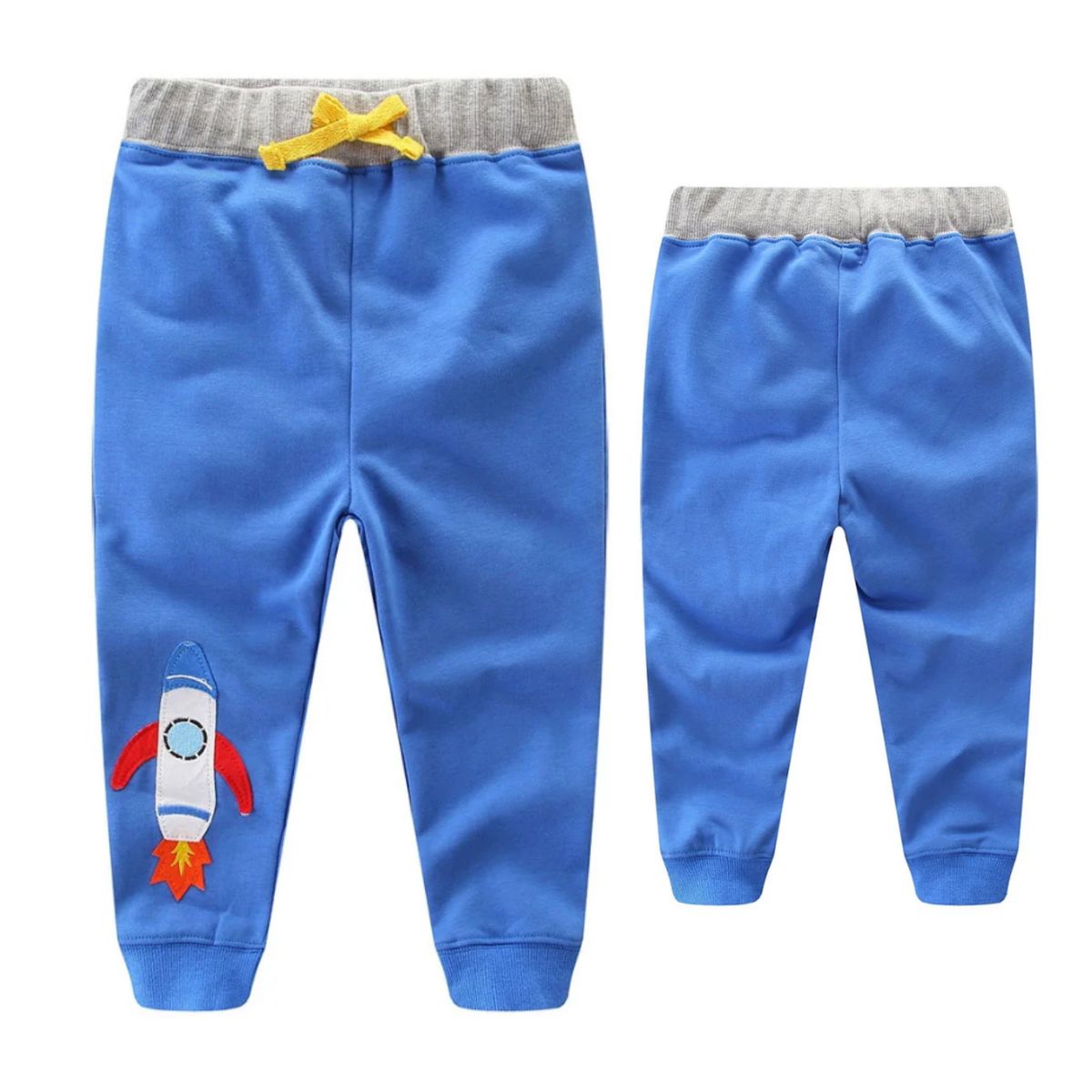JUMP KIDS - Pantalon Buzo Niño 100% Algodón Cohete Jump Kids