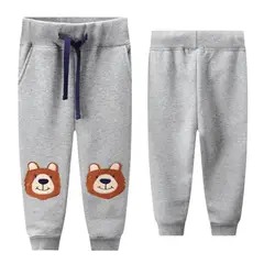 JUMP KIDS - Pantalon Buzo Niño 100% Algodón Oso
