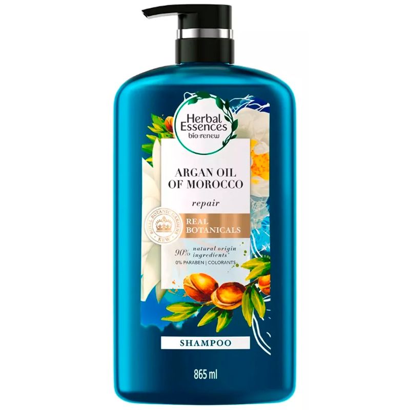 HERBAL ESSENCES - Shampoo Aceite de Argan y Morocco 865ml Herbal Essences