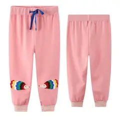 JUMP KIDS - Pantalon Buzo Niña 100% Algodón Rosa