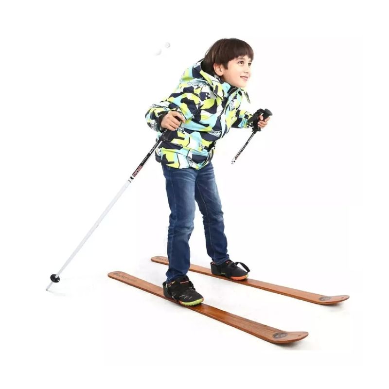 GENERICO - Skis Para Niños De 3-15años 112cm Adkar Bastones Esquies Ski