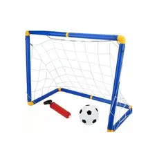 GENERICO - Cancha De Futbol Con Accesorios Red Pelota + Inflador Mini