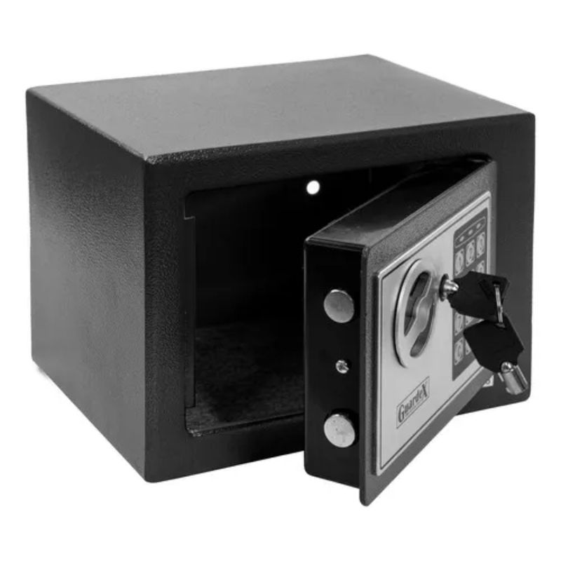 GENERICO - Caja Fuerte Electrónica De Seguridad Codigo Digital Llave