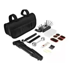 GENERICO - Kit herramientas bicicletas con bombin accesorios