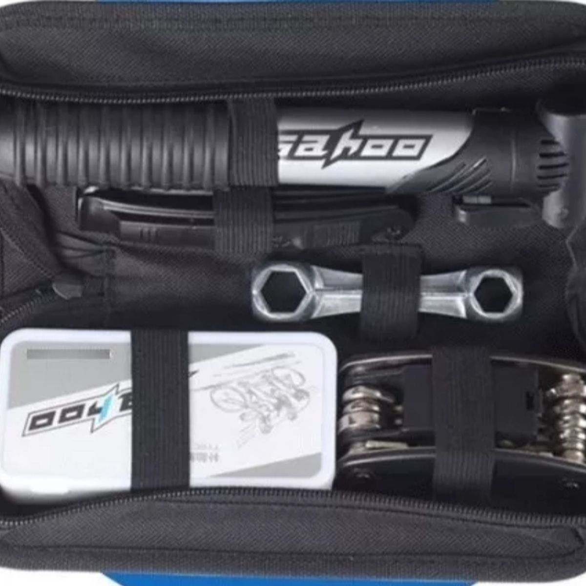 GENERICO - kit herramientas bicicletas con bombin  accesorios