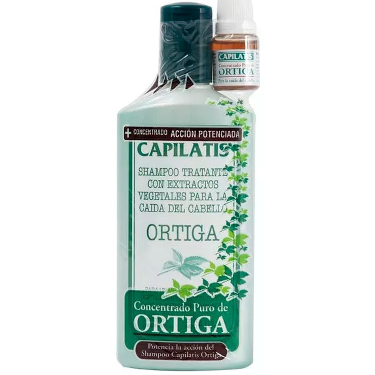 CAPILATIS - Shampoo Ortiga mas Concentrado Puro Ortiga 410ml Capilatis.