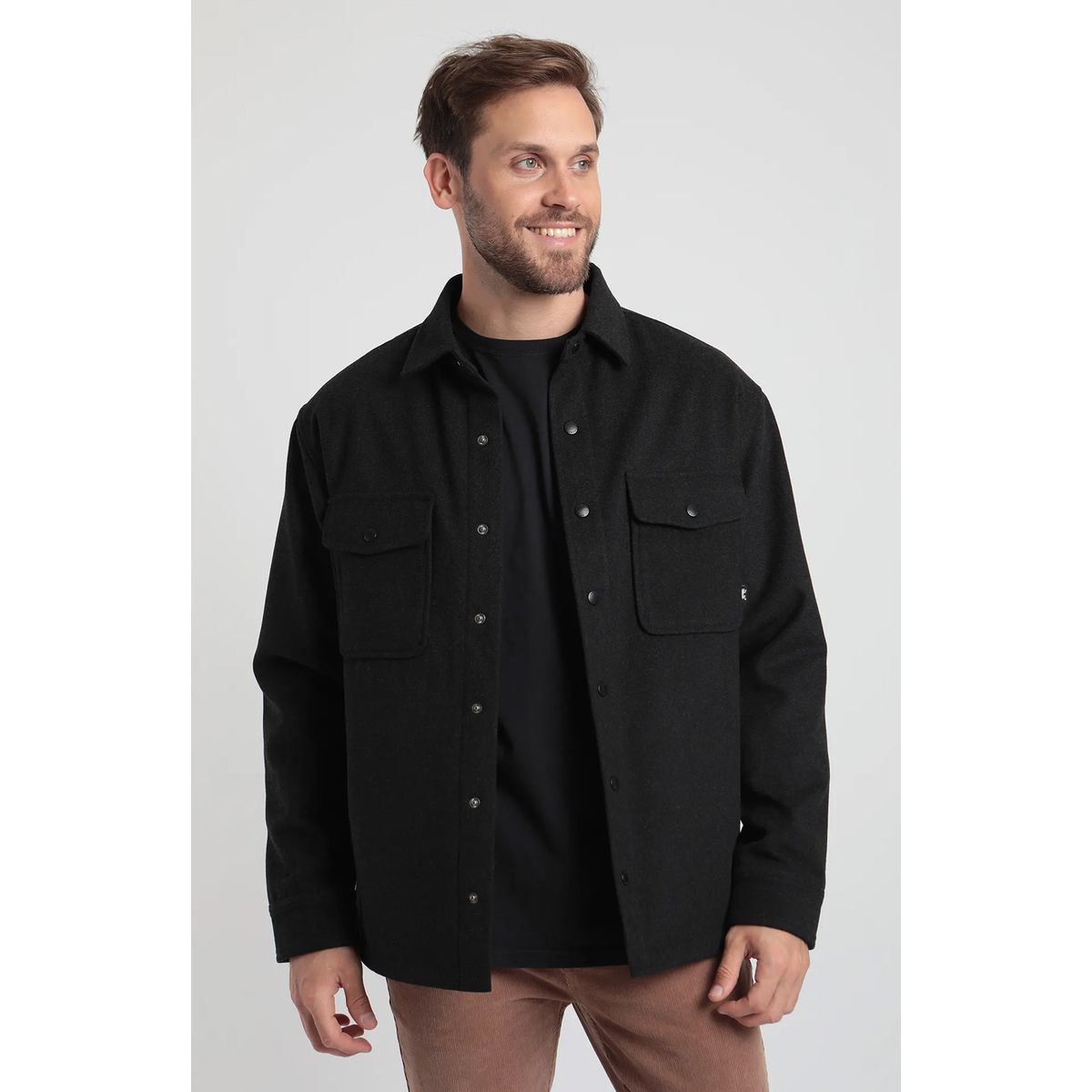FROENS - Chaqueta  hombre Austral negro