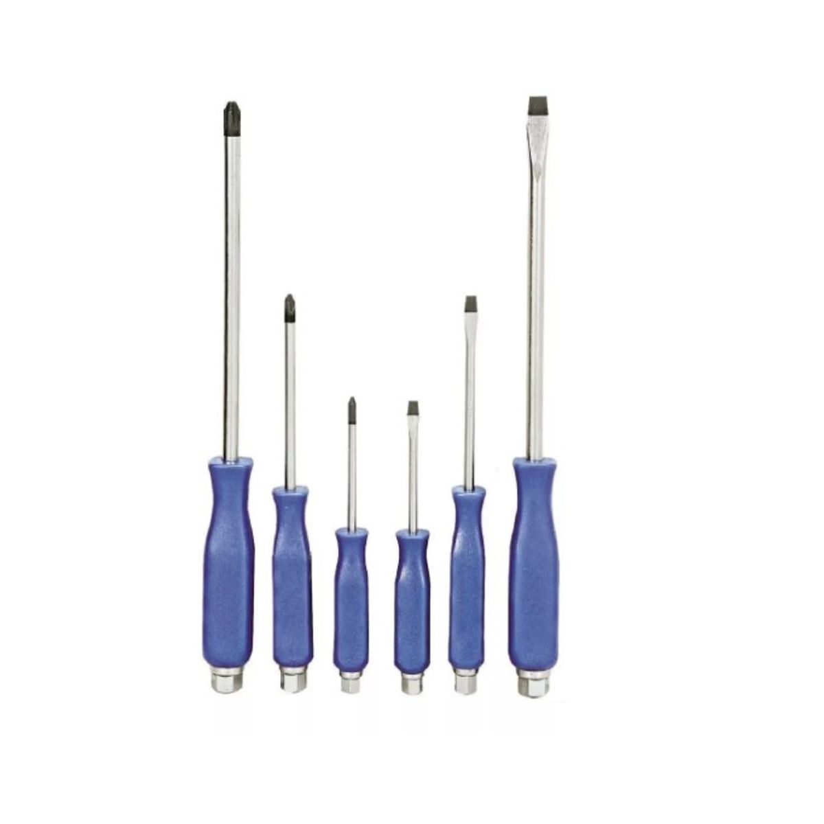 GENERICO - Set Atornilladores Set De Destornilladores 6pcs Pala Estria