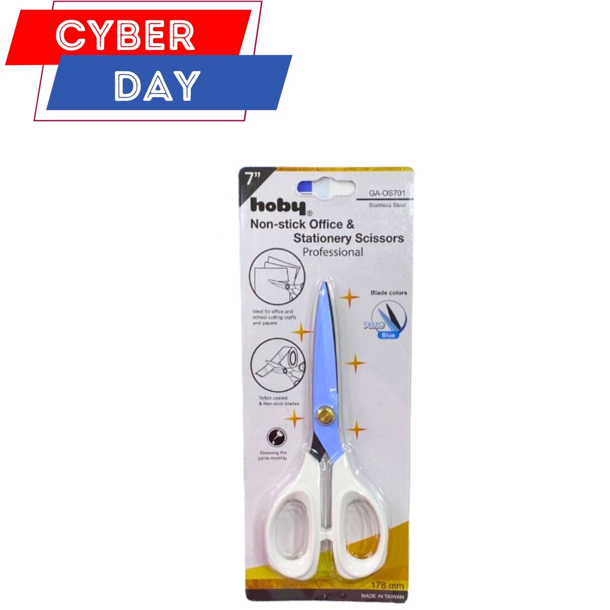 GENERICO - Tijeras Antiadherentes OB59