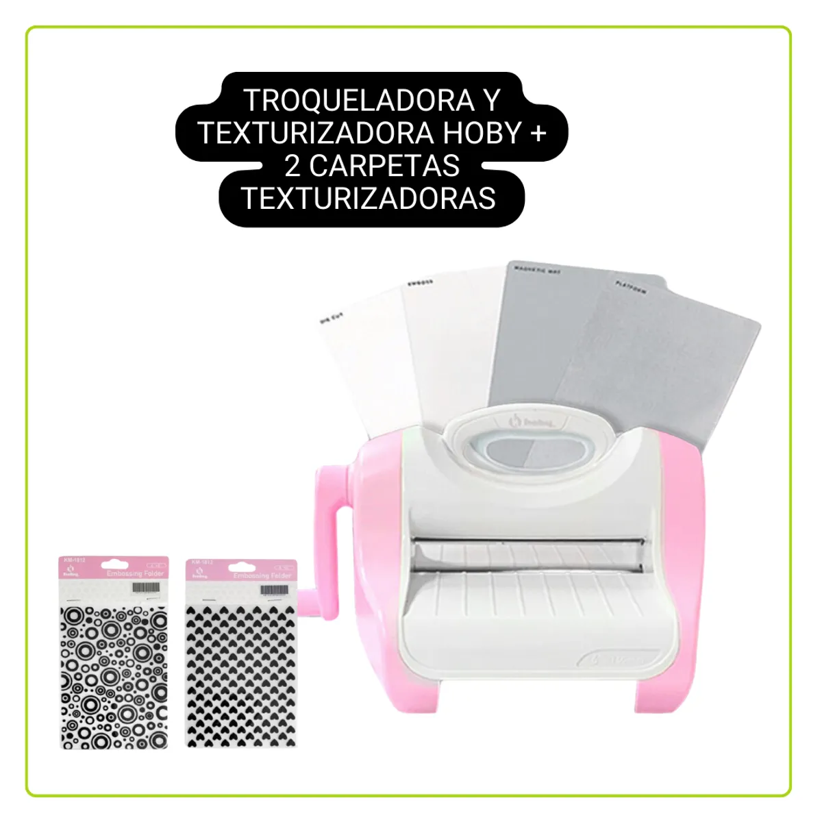 GENERICO - TROQUELADORA TEXTURIZADORA HOBY OB788