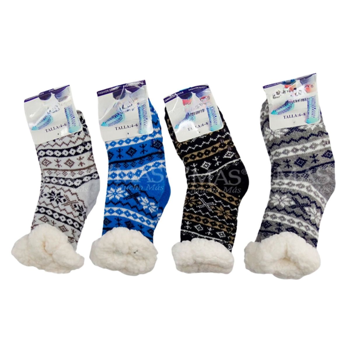 UTILISIMO - Pack 6 Calcetines Chiporro Antideslizante Niño