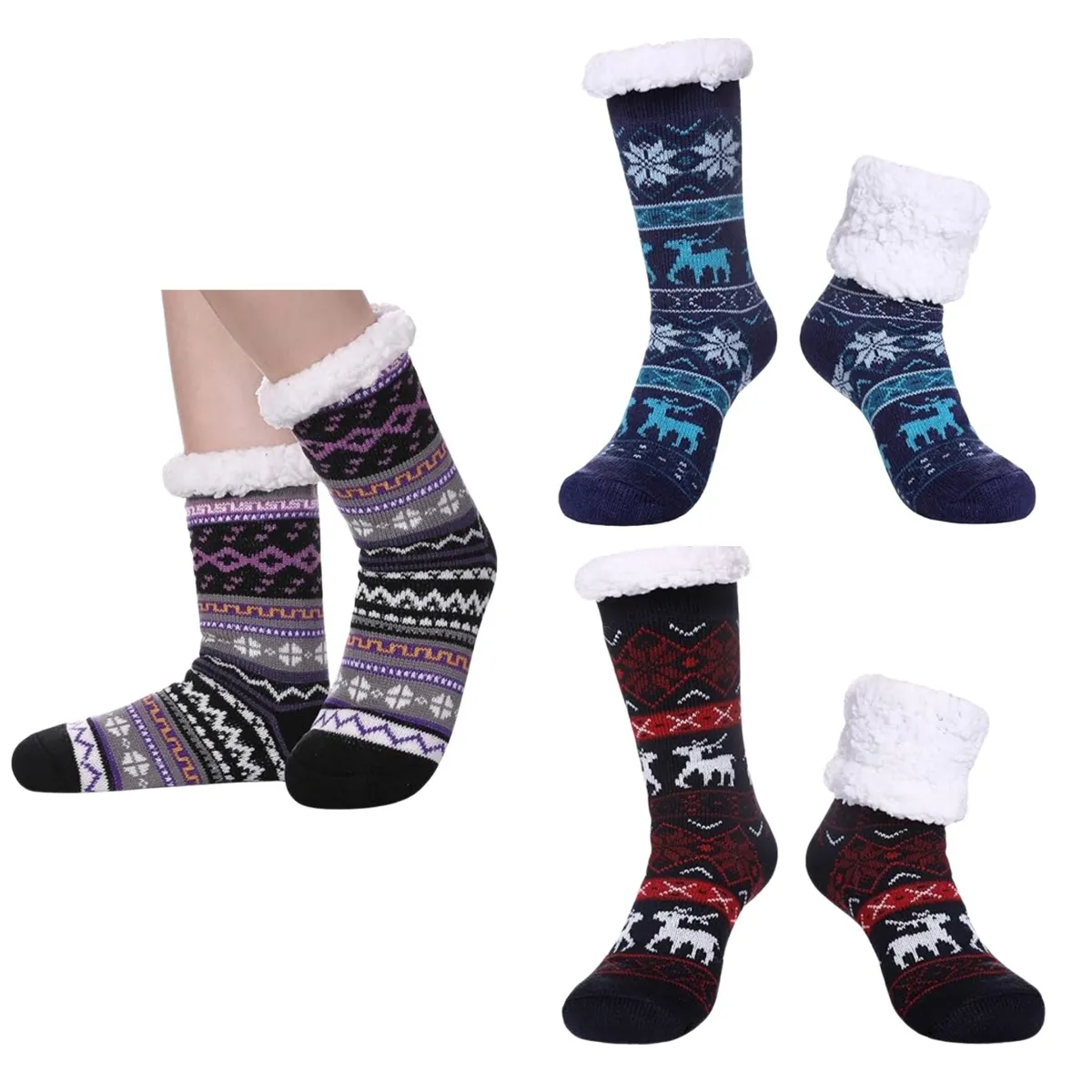 UTILISIMO - Pack 6 Calcetines Chiporro Antideslizante Niño