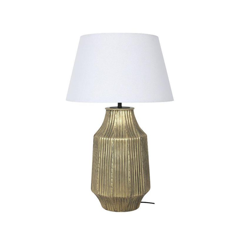 BOSCO - LAMPARA DE MESA METAL BAFFO - Bronce