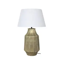 BOSCO - LAMPARA DE MESA METAL BAFFO - Bronce