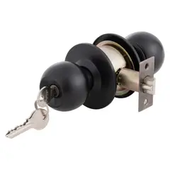 OISTER - CERRADURA CILINDRICA 101 ACCESO NEGRA