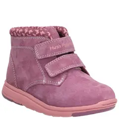 HUSH PUPPIES - Botín Cuero Niña New Villa Morado