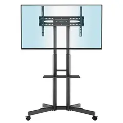 GENERICO - Soporte Tv Portátil Tipo Pedestal Con Ruedas 32-70 Pulgadas
