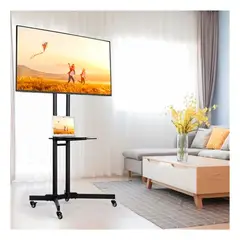 GENERICO - Soporte Stand Tv Base Portátil Con Ruedas Pantallas 32-70 Pulgadas