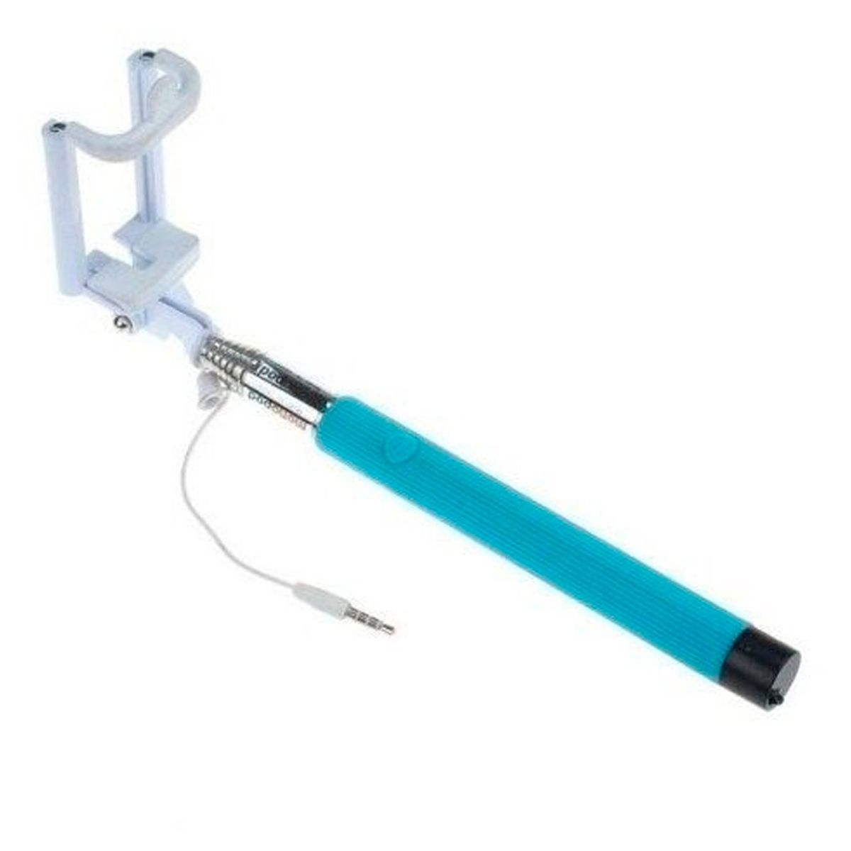 Palo baston Selfie Stick Retractil Portable Con Boton Color azul, marca GENERICO - Foto 2