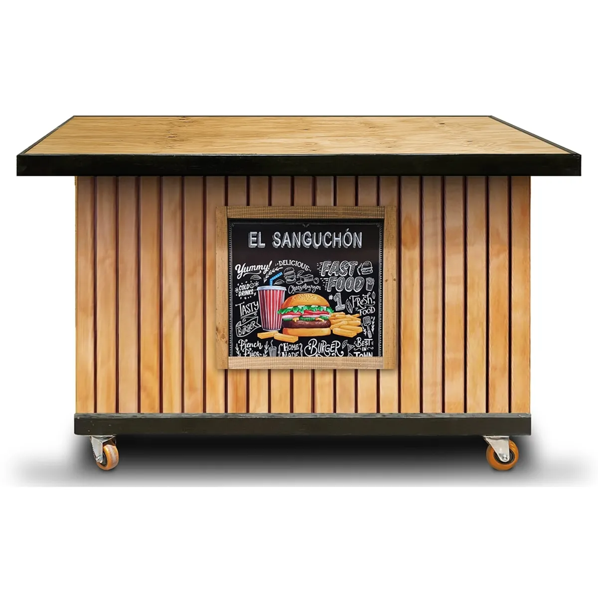 ARTE CHICO - Carrito Móvil para Eventos Modelo FullTop