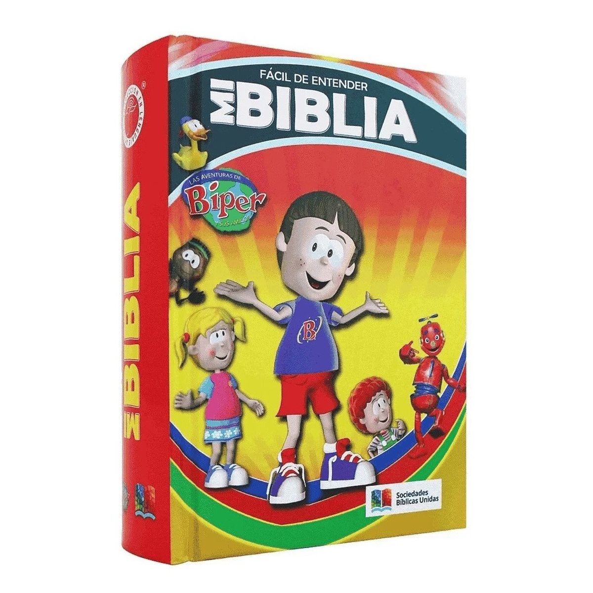 SOCIEDADES BIBLICAS UNIDAS - Mi Biblia BIper para niños ilustrada y completa TLA