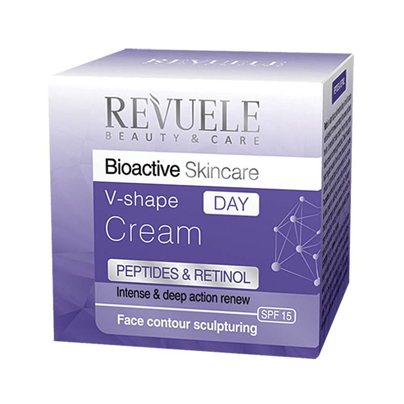 REVUELE - Bio Active Skin Care Crema de Día Péptidos y Retinol V Shape 50Ml