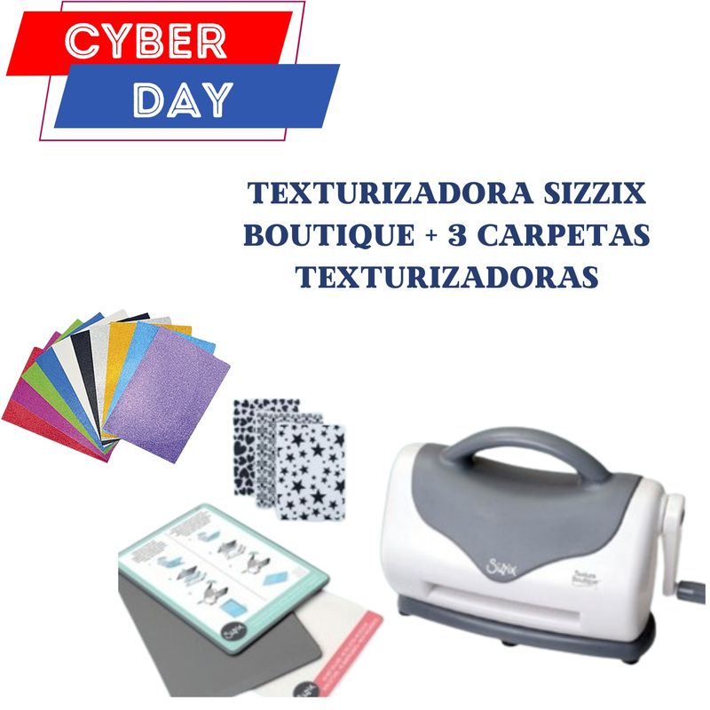 GENERICO - Sizzix + Troqueles + Cartulina Glitter OB17