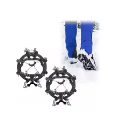 GENERICO - Crampones Ajustables Crampones Nieve 8d Trekking Outdoor