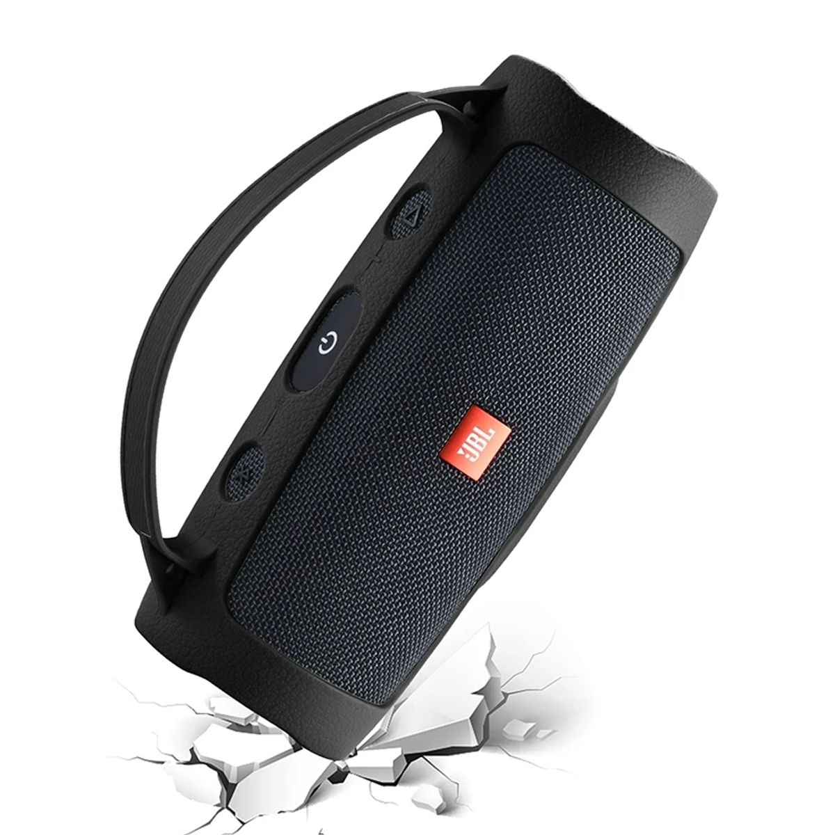 GENERICO - Funda Protector Premiun para Parlante JBL Charge Essential 2 Negro
