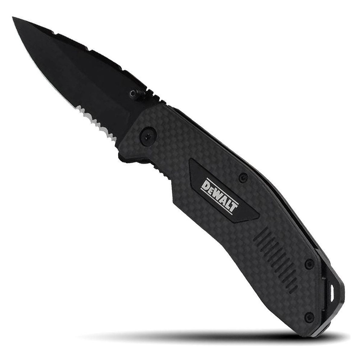DEWALT - Cuchillo de bolsillo de fibra de carbono Dewalt DWHT10314