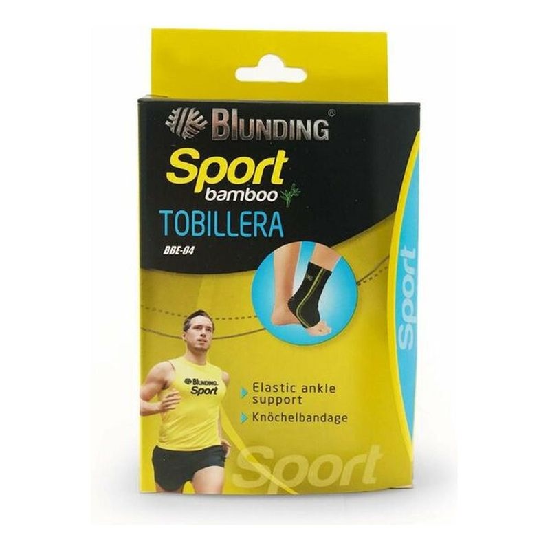 BLUNDING - Tobillera Sport Bambu 1 Unidad -electromedicina - Gris - M