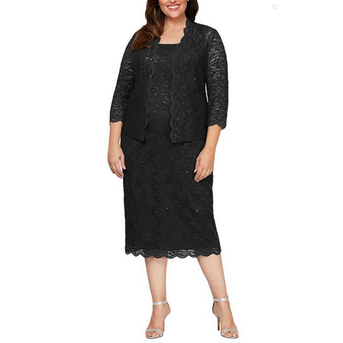 GENERICO - VESTIDO DE FIESTA MAS TAPADO  IDEAL PARA FIESTA, COCTEL, BODA, GALA