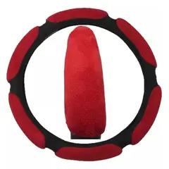 GENERICO - Cubre Volante Forro Volante Autos Universal Felpa Esponja